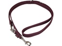 Grossenbacher Hundeleine 180 cm, 25 mm, Schwarz/Bordeaux