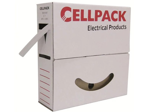 [90202941 1293066] Cellpack AG Schrumpfschlauch 8 m x 12 mm Weiss