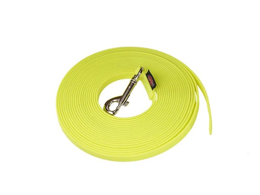 [90202957 1281303] Grossenbacher Schleppleine Biothane, 10 m / 9 mm, Gelb