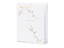 Partydeco Gästebuch Guest Book 20 x 24.5 cm, Gold/Weiss