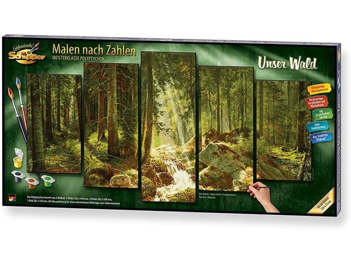 [90203116 1270185] Schipper Malen nach Zahlen Unser Wald