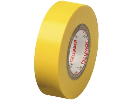 [90203244 1293068] Cellpack AG Isolierband 25 m x 30 mm, Gelb