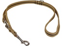 Grossenbacher Hundeleine 180 cm, 25 mm, Schwarz/Beige