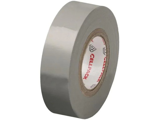 [90203398 1293042] Cellpack AG Isolierband 10 m x 15 mm, Grau