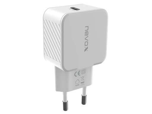 [90203498 1262954] Nevox USB-Wandladegerät USB-C Power Delivery 30W