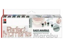 Marabu Marmorierfarbe Easy Marble 6 x 15 ml, Pastell