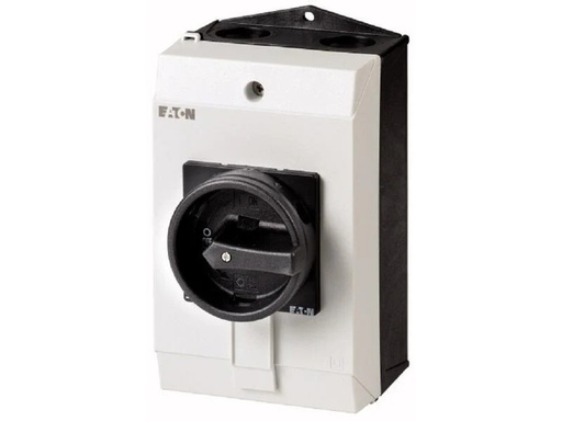 [90031455 1174601] Eaton Hauptschalter 3 Polig + N, 32 A P1, Schwarz