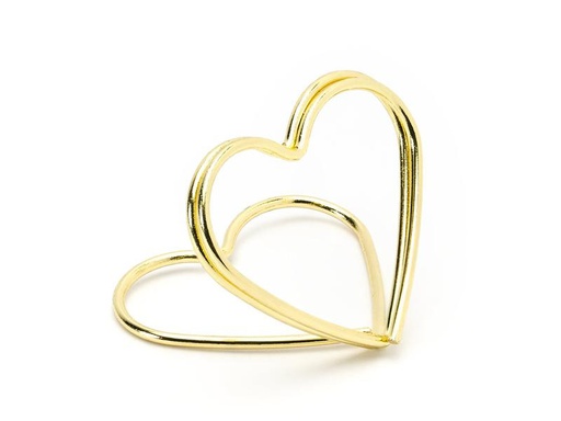 [90203577 1279902] Partydeco Tischkarte Blumenkranz 2.5 cm, 10 Stück, Gold