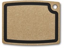 Victorinox Schneidebrett Kitchen Saftrille, 36.8 cm x 28.5 cm, Beige