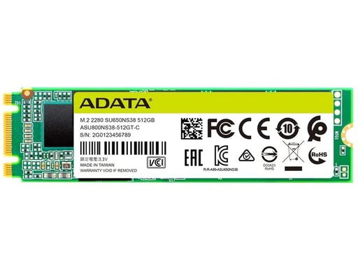 [90203715 1287063] ADATA SSD Ultimate SU650 M.2 2280 SATA 512 GB