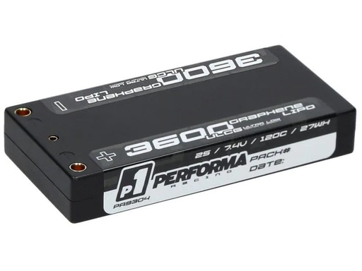 [90203726 927269] Performa Racing RC-Akku LiPo 3600 mAh 7.4 V 120C Impact LCG