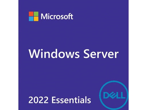 [90203732 1286499] DELL Windows Server 2022 Essentials 1-2 CPU, 10 Core, ML DELL ROK
