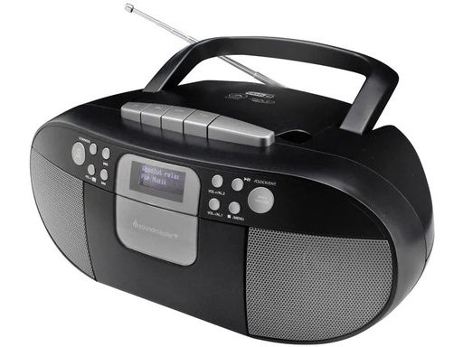 [90203806 1292864] soundmaster Radio DAB+ Boombox SCD7800 Schwarz