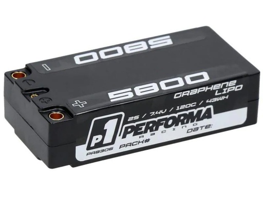 [90203873 927267] Performa Racing RC-Akku LiPo 5800 mAh 7.4 V 120C Impact LCG