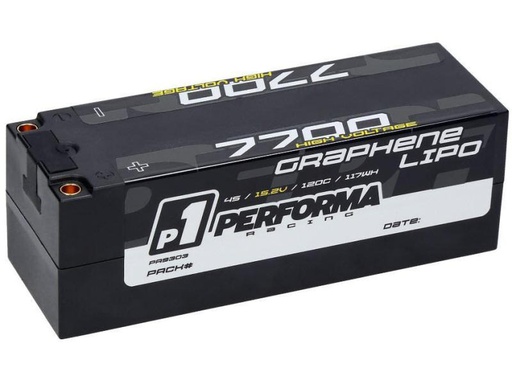 [90203911 927271] Performa Racing RC-Akku LiPo 7700 mAh 15.2 V 120C Impact LCG