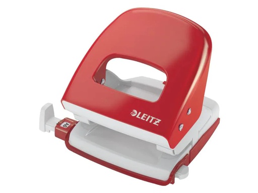 [90203979 1286380] Leitz Locher Nexxt 30 Seiten, Grau-Rot
