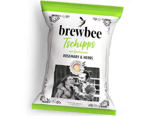 [90204194 1298199] brewbee brewbee Tschipps Rosemary and Herbs 90 g