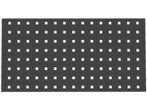 [90031605 1080973] diaqua® Badewanneneinlage Basky Schwarz