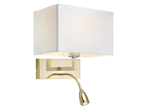 [90031652 470707] Markslöjd Wandleuchte SAVOY 1x E27, Messing