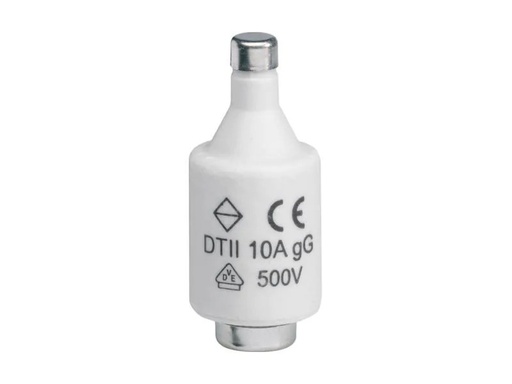 [90031726 889204] Hager Schmelzsicherung DII E27 10A 500 V gG mit Melder 5 Stück