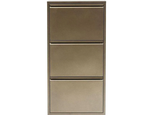 [90031738 1016474] Kare Schuhschrank  Caruso 100 x 50 cm, Bronze
