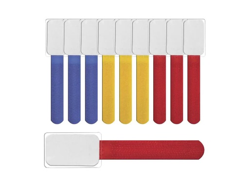 [90031765 180088] Label-the-cable Kabelbeschriftung MINI TAGS Farbig mit Beschriftungsfeld