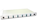 Lightwin Spleissbox 12 Fasern, 6x DSC MM, 50/125µm OM3 Pigtail