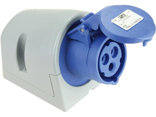[90204466 1280673] Spälti AG Wandsteckdose 16A 3p 6 h Turbo Twist