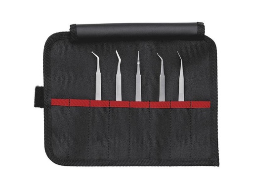 [90204553 1249458] Knipex Präzisionspinzetten-Set SMD 5-teilig