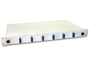 Lightwin Spleissbox 12 Fasern, 6x DSC SM, 9/125µm OS2 Pigtail