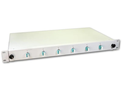 [90204658 1296024] Lightwin Spleissbox 12 Fasern, 6x DLC MM, 50/125µm OM3 Pigtail