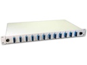 Lightwin Spleissbox 24 Fasern, 12x DSC SM, 9/125µm OS2 Pigtail