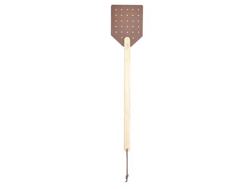 [90204873 1248795] Esschert Design Fliegenklatsche aus Leder Braun