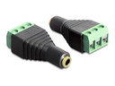 Delock Audio-Adapter 3 Pin 3.5 mm Klinke - Unkonfektioniert