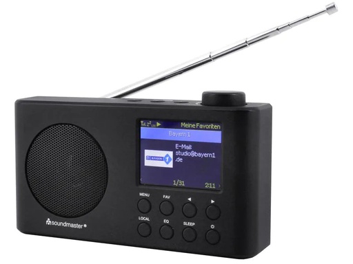 [90204964 1292867] soundmaster Internet Radio IR6500SW Schwarz