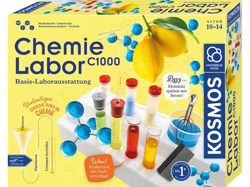 [90205016 1293869] Kosmos Experimentierkasten Chemielabor C 1000