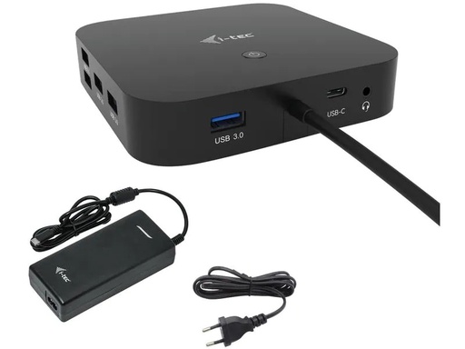 [90205087 1293481] i-tec Dockingstation USB-C HDMI DP Dual PD 100W + UC 112 W