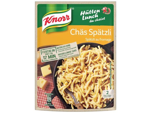 [90205379 1297508] Knorr Hütten Lunch Chäs Spätzli 2 Portionen