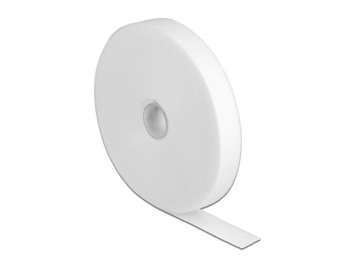 [90032001 1151711] Delock Klettband 10m x 20mm Weiss