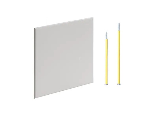[90032020 854728] AGRO Steckdeckel 130 x 130 mm mit Zentralschraube