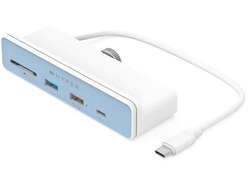 [90205623 1292278] HYPER Dockingstation 6-in-1 USB-C Hub für iMac 24