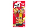 Pritt Klebestift-Set Glitter 20 g, 2 Stück, Rot/Gelb