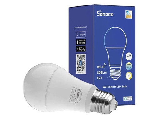 [90205824 1271390] SONOFF Leuchtmittel B02-B-A60 2700 K-6500 K, E27
