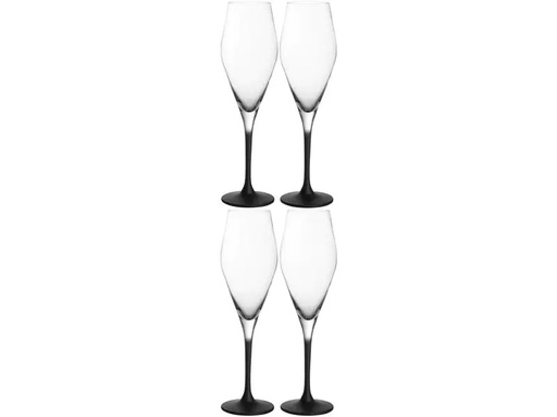 [90206085 1294741] Villeroy &amp; Boch Champagnerglas Rock 260 ml, 4 Stück, Transparent