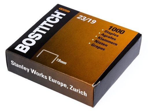 [90206128 1290011] Bostitch Heftklammer 23-19-1M 1000 Stück