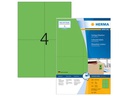 HERMA Universal-Etiketten 105 x 148 mm Grün, 400 Etiketten