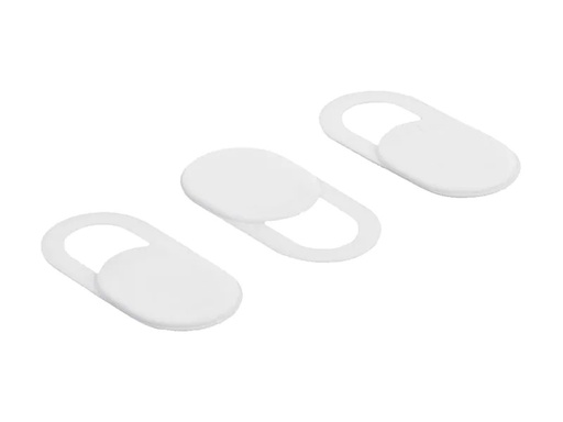 [90206309 1285231] FTM Webcam-Abdeckung 3er Set, selbstklebend, weiss