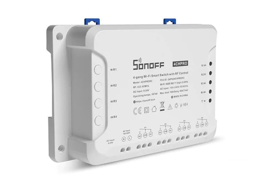 [90206349 1271351] SONOFF WLAN-Schaltaktor 4CHPROR3 4-fach, WiFi-RF