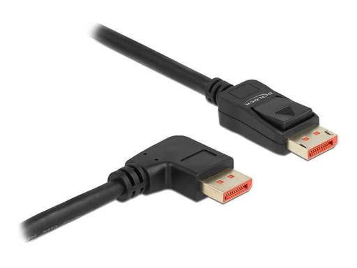 [90206374 1295564] Delock Kabel Rechts gewinkelt DisplayPort - DisplayPort, 3 m