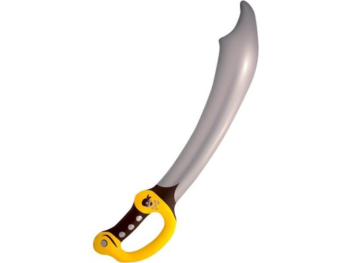 [90206420 1290238] Folat Aufblasbares Accessoire Piratenschwert Gold/Silber